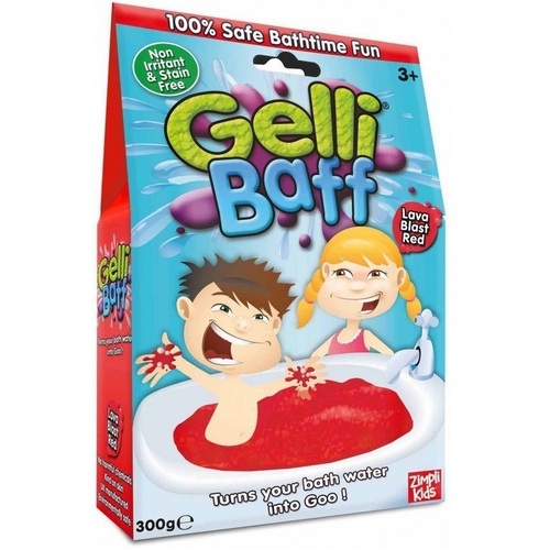 Zimpli Kids Gelli Baff Lava Blast Red GE5143