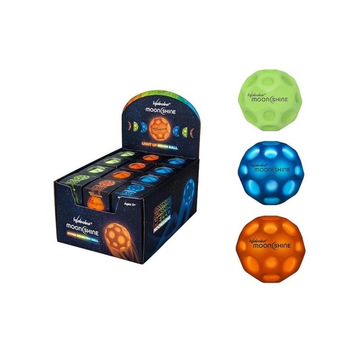 Waboba Moonshine Light Up Moon Ball Colours Vary; One Supplied W325C02
