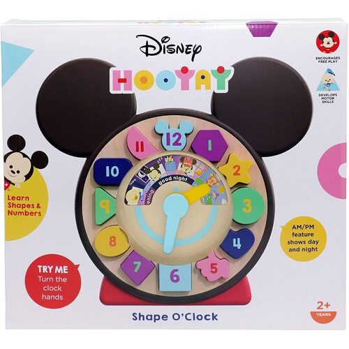 Disney Hooyay Mickey Shape O'Clock 20233