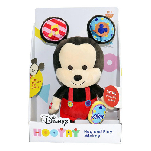 Disney Hooyay Hug and Play Mickey Plush 20242