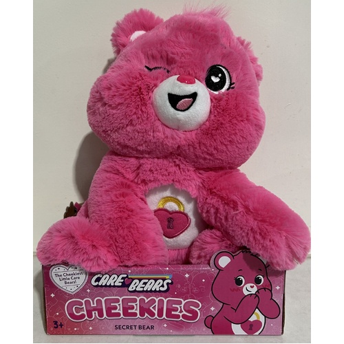 Care Bears Cheekies 9" Plush - Secretn Bear 26389