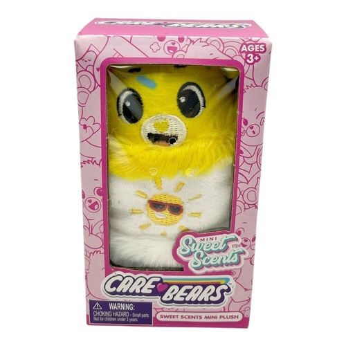 Care Bears Mini Sweet Scents Mini Plush Assorted; One Supplied 28904 [Character: Funshine Bear Ice Cream]