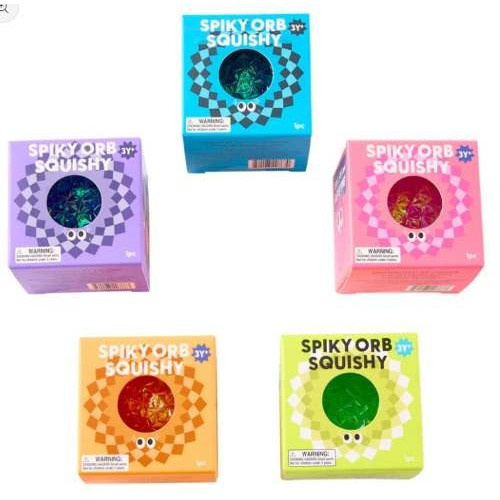 J'adore Spiky Orb Squishy 852434 [Colour: Orange]