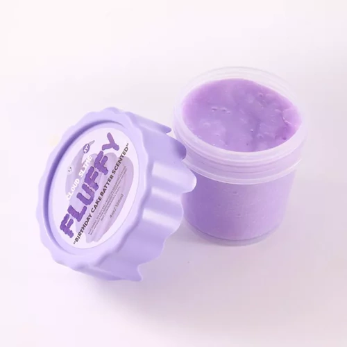 J'adore Scented Fluffy Cloud Slime - Birthday Cake Batter 853439