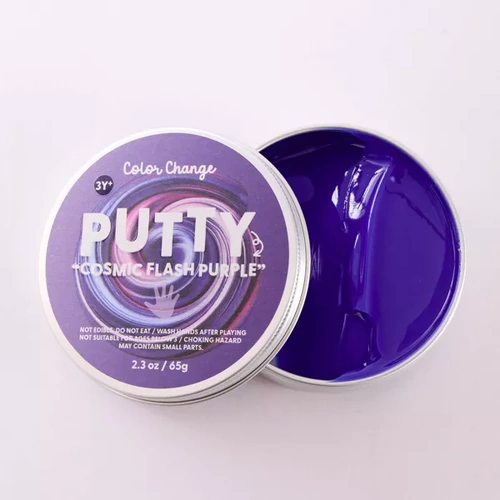 J'adore Colour Change Putty - Cosmic Flash Purple 853459