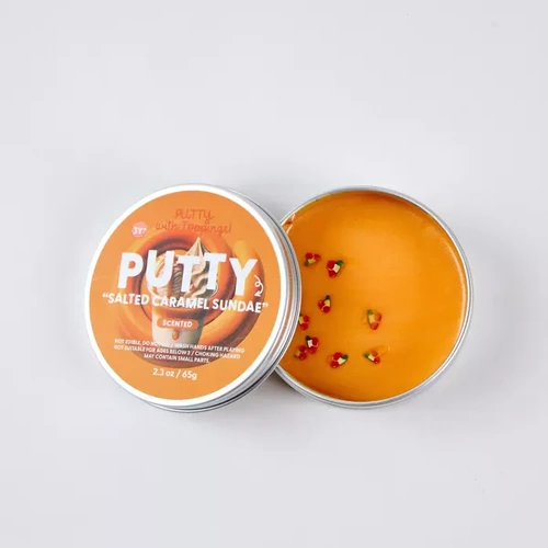 J'adore Scented Putty with Toppings - Salted Caramel Sundae 853464