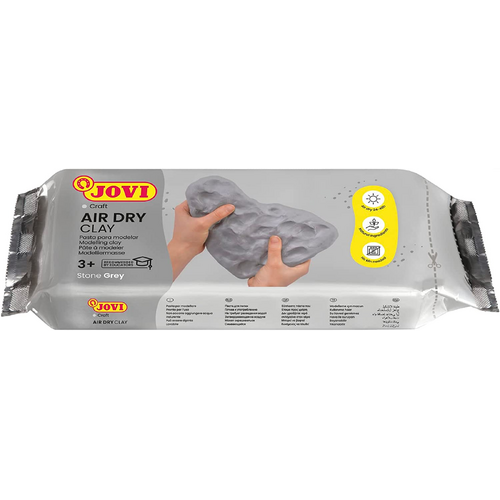 Jovi Air Dry Clay Bar - Grey 500g JV86G