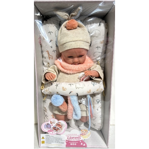 Llorens Doll 42cm -  Doll with Toy Bar L74128