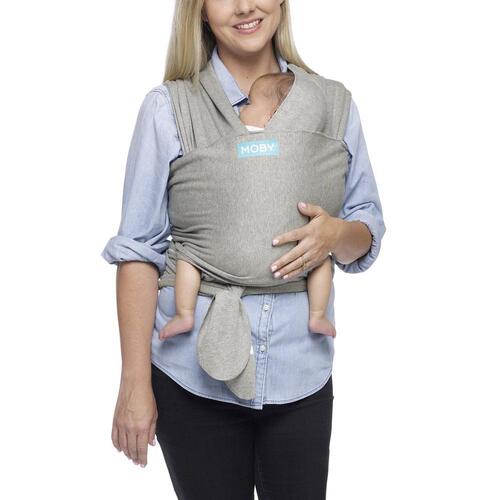 Moby Classic Wrap Baby Carrier Gray