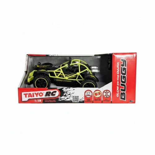 Taiyo Remote Control 1:18 Glow-in-the-Dark Buggy - 18000D Sand Cross 318000