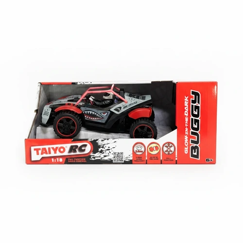 Taiyo Remote Control 1:18 Glow-in-the-Dark Buggy - 18002D Air Cross 318000