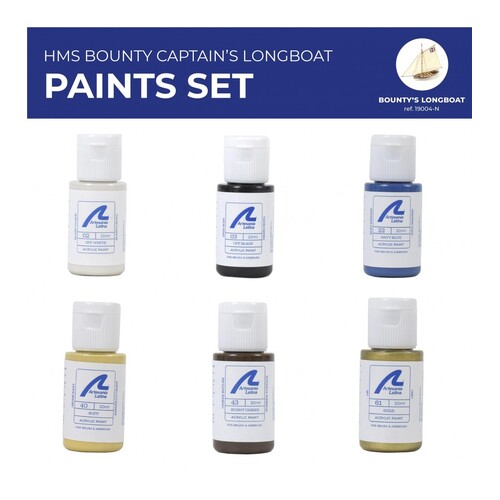 Artesania Paint Set for Ship Model 19004 HMS Bounty Jolly Boat - 277Pack26**