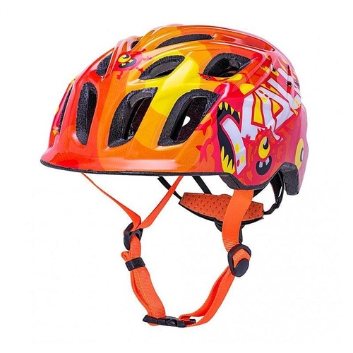 Kali Protectives Chakra Child Helmet [Colour: Monster Orange] [Size : XS (44-50cm)] KL0004