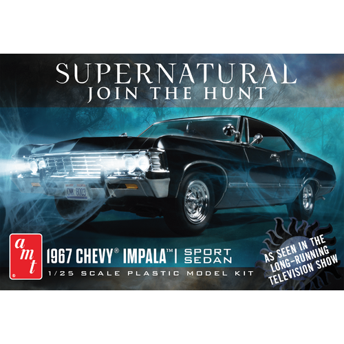 AMT Supernatural 1967 Chevy Impala 1:25 Scale Model Kit 1124