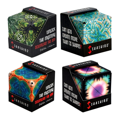 Shashibo Explorer Series Puzzle Cube Assorted; One Supplied