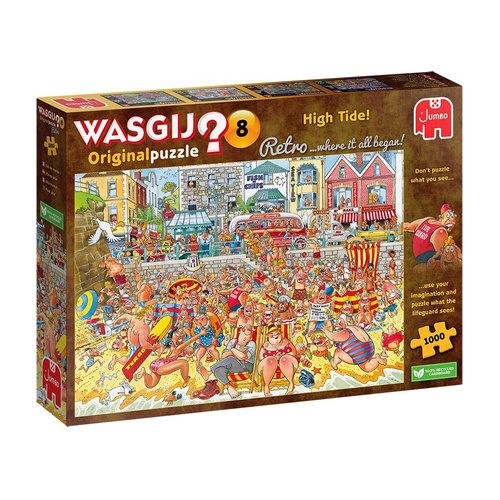 WASGIJ? Original Retro #8 High Tide! 1000pc Puzzle JUM00328