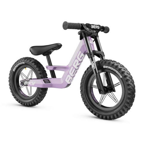 Berg Biky Cross Balance Bike with Brake - Purple
