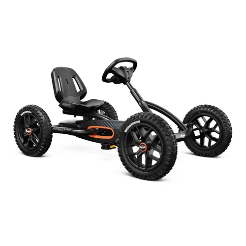 Berg Buddy Cross Pedal Go-Kart for Kids 3-8yrs - Black