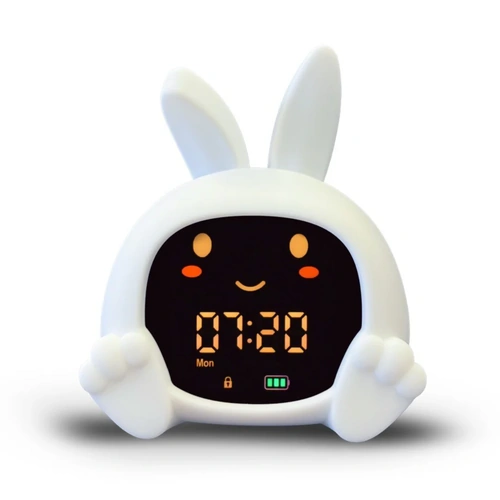 ZAZU Sarah the Rabbit Sleeptrainer with Nightlight & Sound Machine ZA-SAR