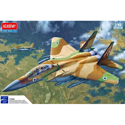 Academy 1:48 Scale F-151 Ra'am "Israel Defence Force" Model Kit ACA-12217