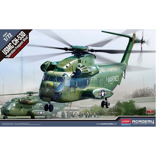 Academy CH-53D Sea Stallion "Operation Frequent Wind" 1:72 Scale Model Kit ACA-12575