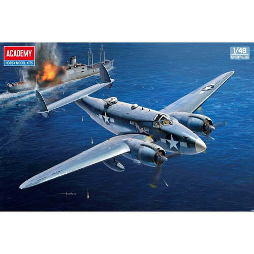 Academy USN PV-1 "Solomon Islands Theatre" - Aus Decals 1:48 Scale Model Kit 12347**