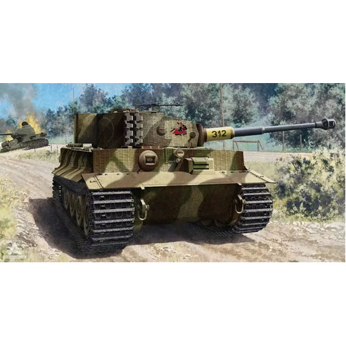 Academy 1:72 Scale German Tiger-I Ver. Late Model Kit ACA-13431