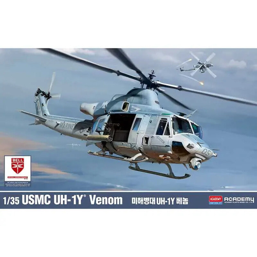 Academy 1:35 Scale USMC UH-1Y Venom Model Kit ACA-12138
