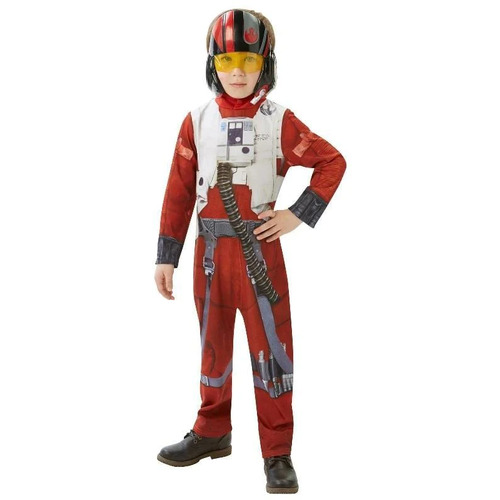 Star Wars Classic Poe X-Wing Fighter Child Costume Size: 7-8yrs 620264L