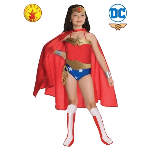 Rubies Deerfield DC Comics Wonder Woman Deluxe Child Costume Size 5-7yrs 882122M **