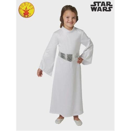 Rubies Deerfield Star Wars Princess Leia Child Costume Size 5-6yrs 630878