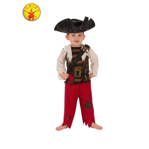 Pirate Matey Costume Dress Up Extra Small (Toddler) 641136T