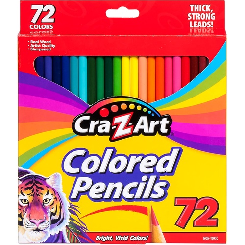 Cra-Z-Art Coloured Pencils 72pc OMM1545