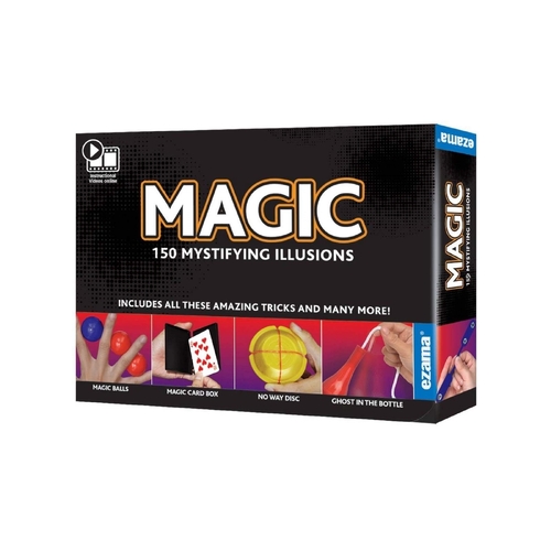 Ezama 150 Mystifying Illusions Magic Trick Set AHP7601