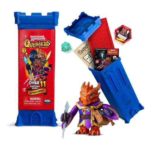 Dungeons & Dragons Questers WAVE 1 Adventures Assorted; One Supplied 07005