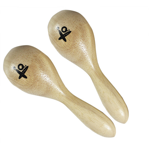 IQ Plus Wooden Maracas - 13cm 2pcs 131364