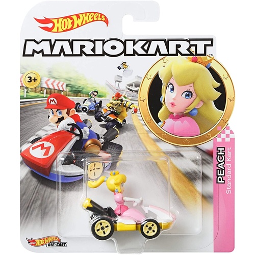 Hot Wheels Mario Kart - Princess Peach - Standard Kart GBG25