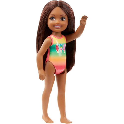 Barbie Club Chelsea Beach Popsicle Swimsuit Doll GLN73