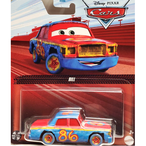 Disney Pixar Cars Diecast Singles 1:55 - Bill Thunder Hollow DXV29