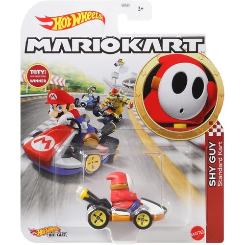 Hot Wheels Mario Kart Shy Guy Standard Kart GBG25