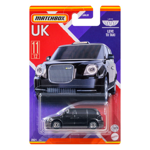 Matchbox Best of UK - Levc TX Taxi GWL22