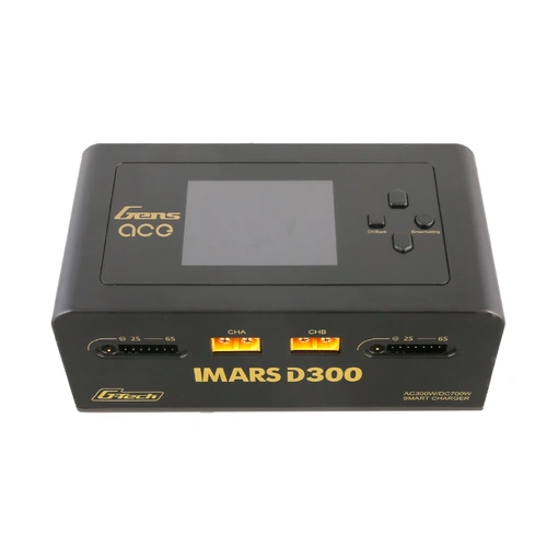 Gens Ace IMARS D300 G-Tech Channel AC/DC 300W/700W RC Battery Charger (Black) GEA300WD300-AB