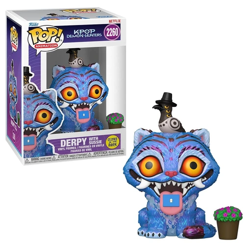 K-POP Demon Hunters - Derpy with Sussie Glow in the Dark POP! Vinyl Figure 94693