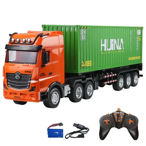 Huina 1:18 Scale R/C Semi Container Truck 1317