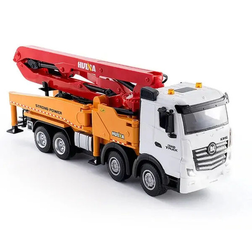 Huina 1:18 Scale R/C Concrete Pump Truck - Yellow HN1381-Y