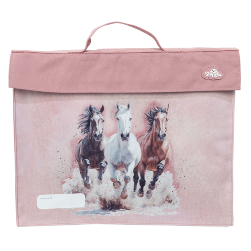 Spencil Library Bag - Wild Horses