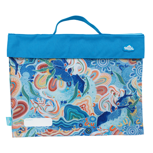 Spencil Library Bag - Wani-Wani Watina