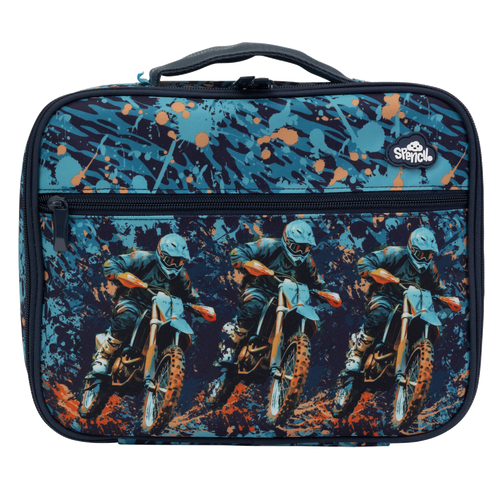 Spencil Big Cooler Lunch Bag - Moto Camo Trax