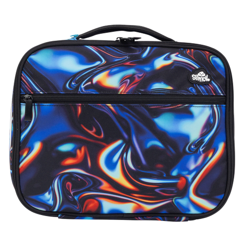 Spencil Big Cooler Lunch Bag - Metallic Waves