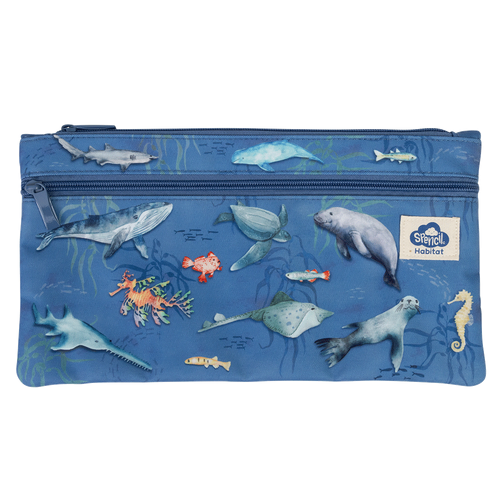 Spencil Twin Zip Pencil Case - Marine Rescue